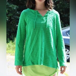 Talbots Green Long Sleeve Pullover